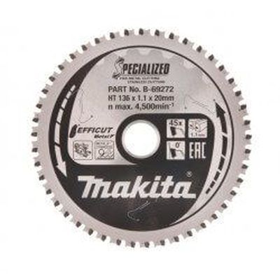 Pjovimo diskas metalui MAKITA Efficut 136x20x1,1mm Z45