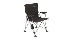 Sudedama kėdė Outwell Arm Chair Campo 125 kg, Black, 100% polyester