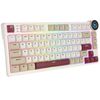 Royal Kludge RK N80 RGB Rosy Clouds wireless keyboard |75%, Hot-swap, Brown switches, US