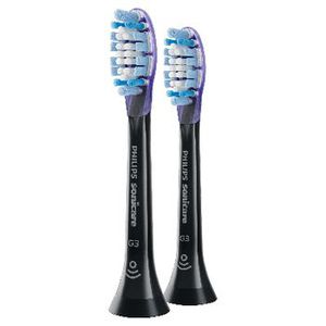 Philips | HX9052/33 Sonicare G3 Premium Gum Care | Standard Sonic Toothbrush Heads | Heads | For adults and children | Number of brush heads included 2 | Number of teeth brushing modes Does not apply | Black