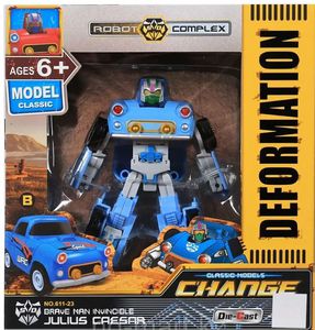 Robotas transformeris - Mėlynas automobilis