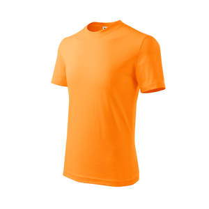 Vaikiški Marškinėliai MAFLINI Basic 138 Mandarino Oranžinė 160g/m2