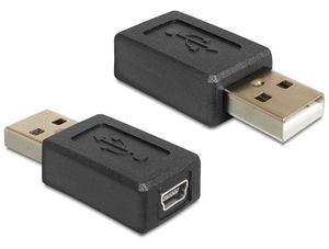 Delock ADAPTER USB AM-> MINI USB BF (USB 2.0)