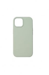 JM MAGSAFE REGULAR DEFENSE SILICONE for iPhone 15 Light Green (Light Green)