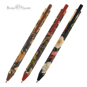 Rašiklis Bruno Visconti ArtClick Flora Black night, 0.5mm, mėlynos spalvos