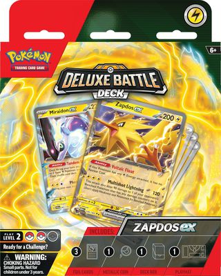 Pokémon TCG - Deluxe Battle Deck - Zapdos ex