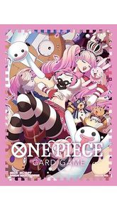 One Piece Card Game - Official Sleeves 6 - Standard Black & Pink