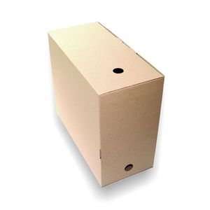 Archyvinė dėžė, 350x170x285 mm, rudos spalvos