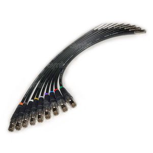 SDI cable DIN 1.0/2.3 to BNC (F-female) for Blackmagic Design Decklink QUAD (9pcs)