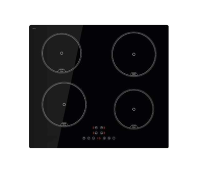 Indukcinė kaitlentė CATA Hob IB 6304E2 BK Induction Number of burners/cooking zones 4 Touch Timer Black