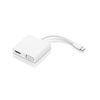 Lenovo USB-C 3-in-1 Travel Hub Power Adapter, VGA, HDMI, USB 3.0