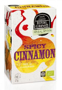 ROYAL GREEN BIO Spicy Cinnamon arbata 1,7g N16