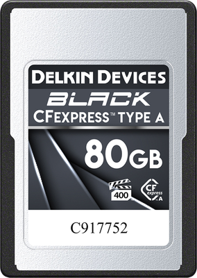 DELKIN CFEXPRESS BLACK -VPG400- 80GB (TYPE A)