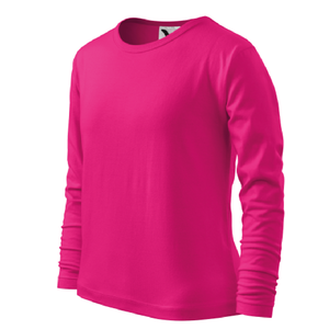 Marškinėliai Malfini Vaikiški Fit-T LS Pink