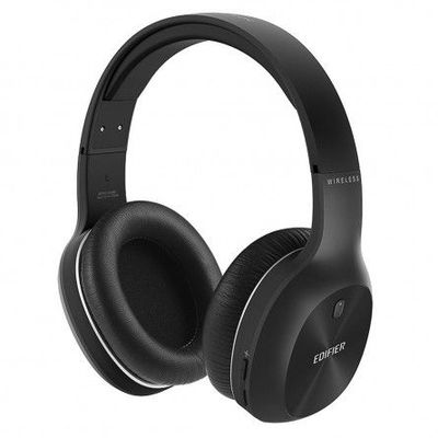 Edifier W800BT Plus Wireless Headphones, Black - belaidės ausinės