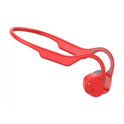 Wireless headphones with bone conduction technology Vidonn F3 - red