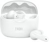 JBL wireless earbuds Tune Beam, white