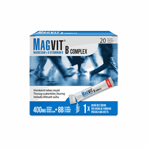 MAGVIT B6 Complex paketėliai su granulėmis N20