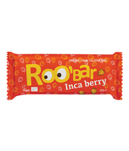 Ekologiškas batonėlis su inka uogomis – Roobar