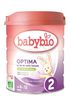 BABYBIO ekologiškas pieno mišinys Optima 2 (6 - 12 mėn.) 800g