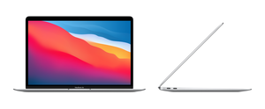 Nešiojamas kompiuteris MacBook Air 13” Apple M1 8C CPU, 7C GPU/8GB/256GB SSD/Silver/INT