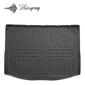 Guminis bagažinės kilimėlis SUZUKI SX4 III S-Cross 2021+ (upper trunk) black /6021011