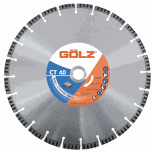 Deimantinis diskas betonui GOLZ CT40 400x25,4mm