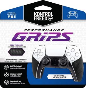 KontrolFreek Performance Grips (Black) | PS5