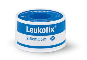 LEUKOFIX vandeniui atsparus permatomas medicininis pleistras plastikinėje ritėje, 2,5 cm x 5 m N1
