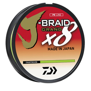 Pintas Valas DAIWA J-Braid Grand X8 Chartreuse 270m 0.20mm