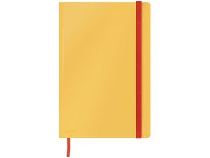 Užrašų knygelė LEITZ COSY B5, 80 lapų, langeliais, geltona