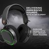 DELTACO GAMING DH420 Wireless gaming headset, USB-C, Black/RGB