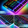 Royal Kludge RK918 RGB Black Wired Mechanical Keyboard | 100%, Brown switches, US