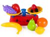 Žaislinės svarstyklės ir vaisių rinkinys 6023
