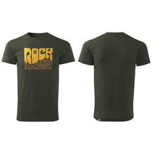 Marškinėliai Rock Machine Wave, žalia, XXL