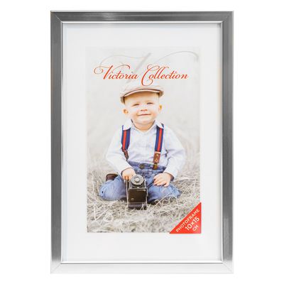 Photo frame Aluminium 10x15, silver