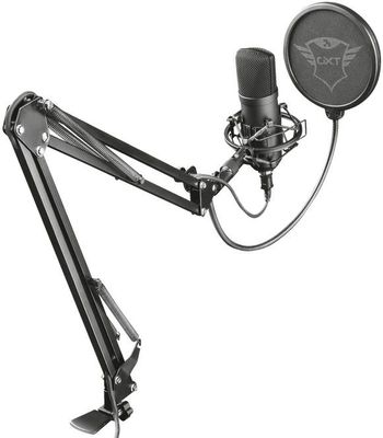 TRUST GXT 252+ Emita Plus Streaming Microphone + arm | USB