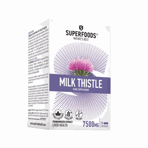 SUPERFOODS Milk Thistle kapsulės N50