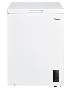 Šaldymo dėžė Midea MDRC152FEE01 Freezer, E, Chest, Free standing, Height 85 cm, Freezer net 99 L, White