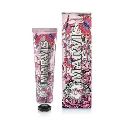 Marvis Kissing Rose Mėtų ir rožių aromato dantų pasta, 75ml