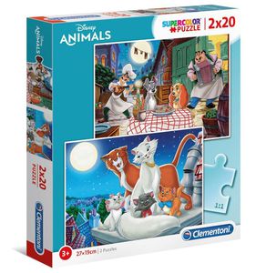 Dėlionė - Disney Animals 2 x 20 det. 24764