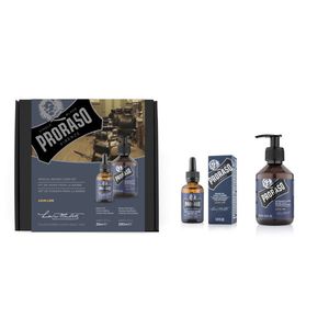 Proraso Duo Pack Azur Lime Beard Oil &amp; Shampoo Barzdos priežiūros rinkinys, 1vnt