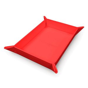 UP - Vivid Magnetic Foldable Dice Tray - Red