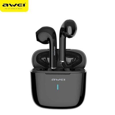 AWEI Bluetooth headphones 5.0 T26 TWS + dock station black