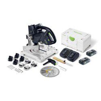 Akumuliatorinis kampų pjaustymo pjūklas FESTOOL SYMC 70 4,0 EBI-Plus