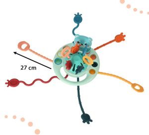 Montessori sensorinis antistresinis  žaislas - kramtukas 5092