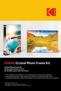 Kodak Crystal Photo Frame Kit 5 Sheets