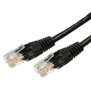 Cable Patchcord cat.6 RJ45 UTP 10m. black