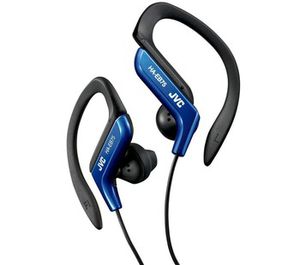 JVC HA-EB75-A-E Blue Sports Headphone with Adjustable Clip