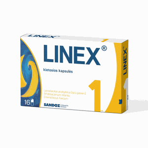 Linex kietosios kapsulės N16